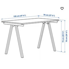 【美品】値下げ交渉可！
IKEA デスク・チェアセットの画像