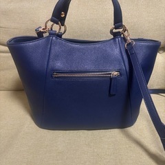 サマンサベガ　紺色ショルダーバッグの画像