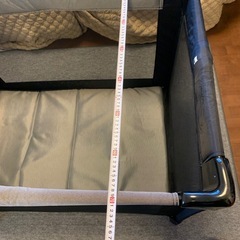 【KATOJI】 カトージ New York・Baby プレイヤード 折りたたみ ベビーベッドの画像