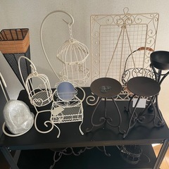 (引き渡し予定)花屋花材　アイアン素材の画像