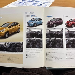 日産　NOTE メダリスト　カタログの画像