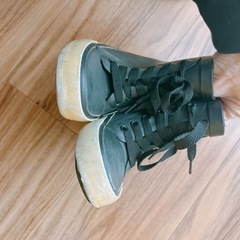 15.0cm 
長靴　黒の画像