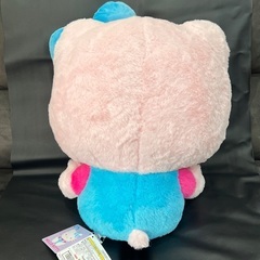【新品未使用】キティ　ぬいぐるみ　ぴんくとみずいろドールGJの画像