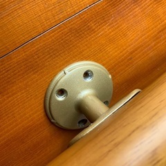 木製手すり　ロング　2本　釘は新品の画像