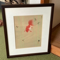 井堂雅夫　金魚　　340×405の画像