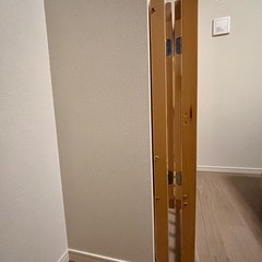 折りたたみベビーベッド　ハイタイプ　石崎家具「パル」の画像