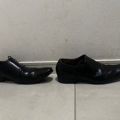 26-1-2 NICOLAS THEIL 本革26.5cm プレーンノット サイドレースの画像