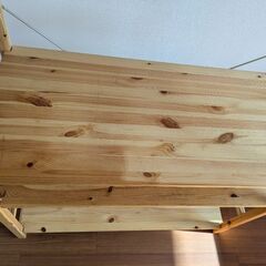 無印　パイン材　ユニットシェルフ　86×39.5×120の画像