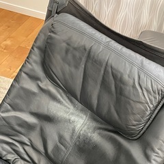 ファルコンチェア　スチール 本革 の画像