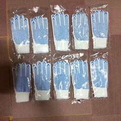 軍手 厚手 すべり止め軍手 35双 個包装 3色の画像