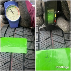 155/65R13 ブリザックVRX3 中古バリ溝
の画像