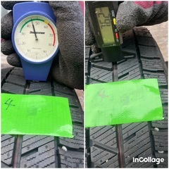 155/65R13 ブリザックVRX3 中古バリ溝
の画像