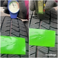 155/65R13 ブリザックVRX3 中古バリ溝
の画像