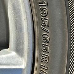 スタッドレスタイヤ　195-65-15の画像