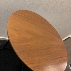 ニトリ　サイドテーブルの画像