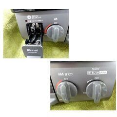 リンナイ 都市ガス用 ガステーブル 2021年製 RT35NJH 右強火力 ブラック 水無し片面焼きグリル 札幌 西岡店の画像