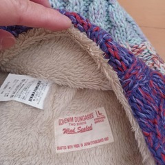 デニムダンガリーニット帽　セットの画像