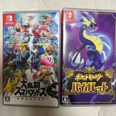 switch✖️スマブラ、ポケモンソフトの画像