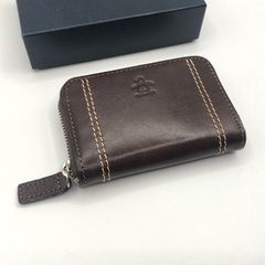 【未使用品】マンシングウェア コインケース 小銭入れ（チョコ）の画像