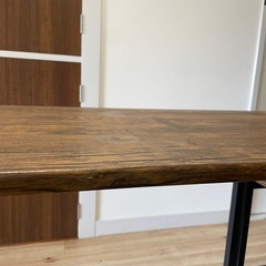 ラック付きデスク　学習机　作業机の画像