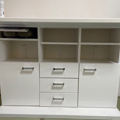 ニトリ　キッチンカウンター　机の画像