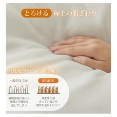 【美品】USED 暖か　ダブル 掛布団・枕カバー 3点セット の画像