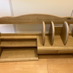 学習机の本棚　差し上げますの画像
