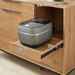 キッチン収納 キャビネットの画像