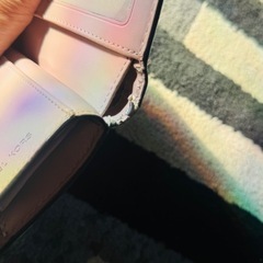 MICHAEL KORS ピンク財布の画像