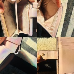 MICHAEL KORS ピンク財布の画像