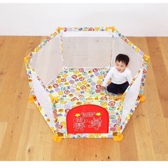 アンパンマンベビーメッシュサークルの画像