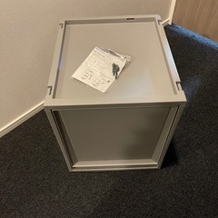 収納ケース　グレーの画像