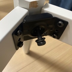 Francfranc こたつテーブル Sサイズ（80×60cm）ホワイト／動作確認済・脚＆コード付 の画像