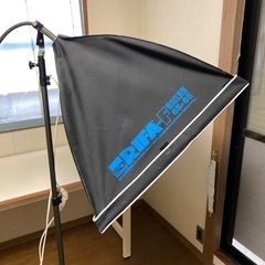 写真撮影用ソフトボックス+スタンドの画像