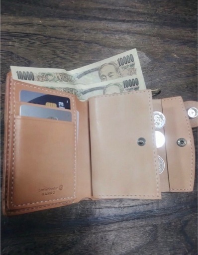 国内最高峰栃木レザーMiddle Leather Wallet  Wild 国内最高峰栃木レザーMiddle Leather Wallet Wild 【公式通販】