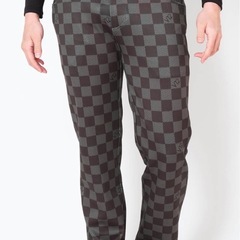 v12 DAM PANTS ブラック Mサイズ ストレッチの画像