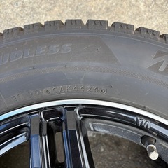 美品◇ブリジストン スタッドレスタイヤ4本(ステップワゴン等)の画像