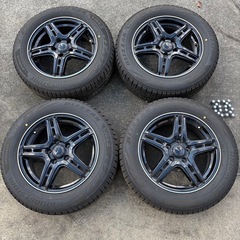 美品◇ブリジストン スタッドレスタイヤ4本(ステップワゴン等)の画像