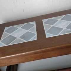 カントリー調 キッチンワゴンの画像