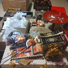 【愛知〜岐阜】ひなまつり用のひな道具　の画像