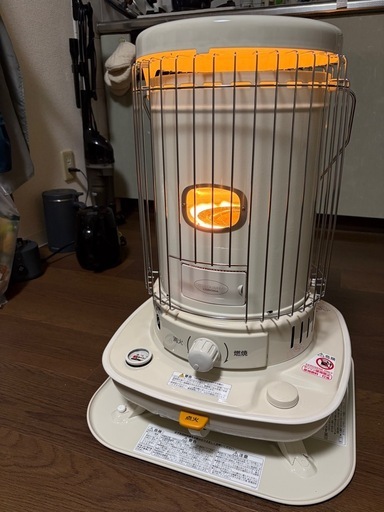 コロナ CORONA 石油ストーブ SL-6625 W【横型ガソリン携行缶 20L付き