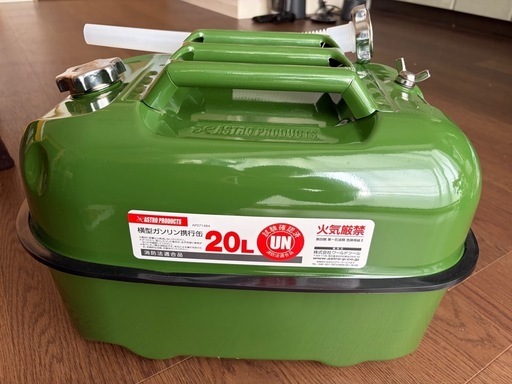 【受け取り予定者あり】コロナ CORONA 石油ストーブ SL-6625 W【横型ガソリン携行缶 20L付き】