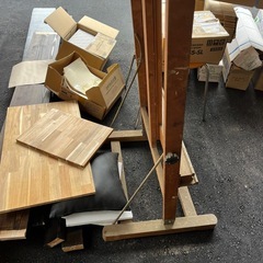DIY  いろいろセット　差し上げます。　フローリング材等　早いものがち‼️の画像