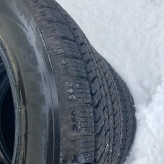 人気の後年式2023年ブリヂストンスタッドレス155/65/14の画像