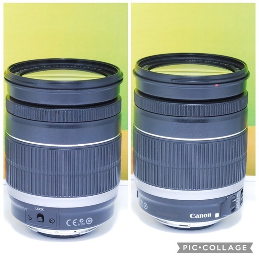 これ1本でOK✨超万能レンズ✨Canon EF-S 18-200mm f3.5-5.6 IS 手ぶれ