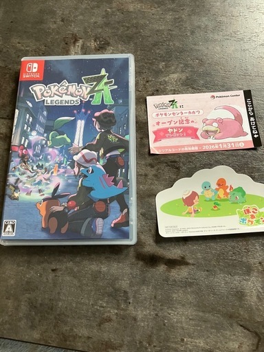 Pokemon LEGENDS Z-A 未使用ヤドンのシール付き