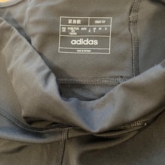 adidas スポーツパンツ3本セット（タイツ2本＋スウェット）ASIA S/M まとめて500円の画像