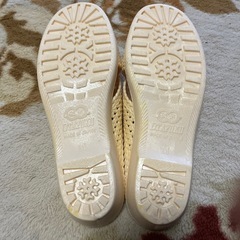 【未使用】お多福産業の婦人いきいきXメッシュ磁気付き健康サンダルの画像