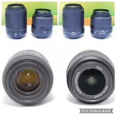 初心者おすすめ✨元箱付き✨Nikon D3200 ダブルズームキット 手ぶれ補正 ダブルレンズ スマホ転送 動作良好 美品の画像