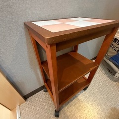 キャスター付き　ワゴン　収納の画像